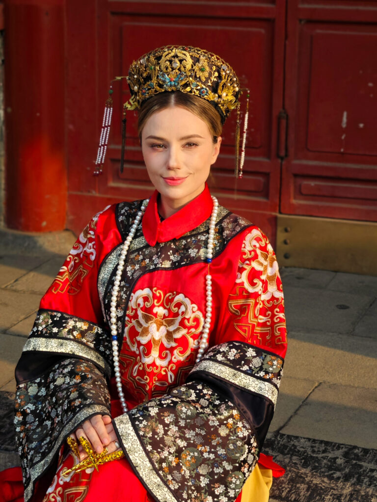 Фотосессия в традиционном китайском костюме у Мукденского дворца