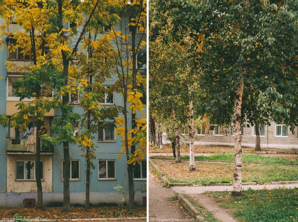 осенний туман в Арсеньеве