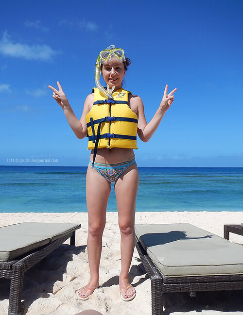 Снорклинг на Gun Beach