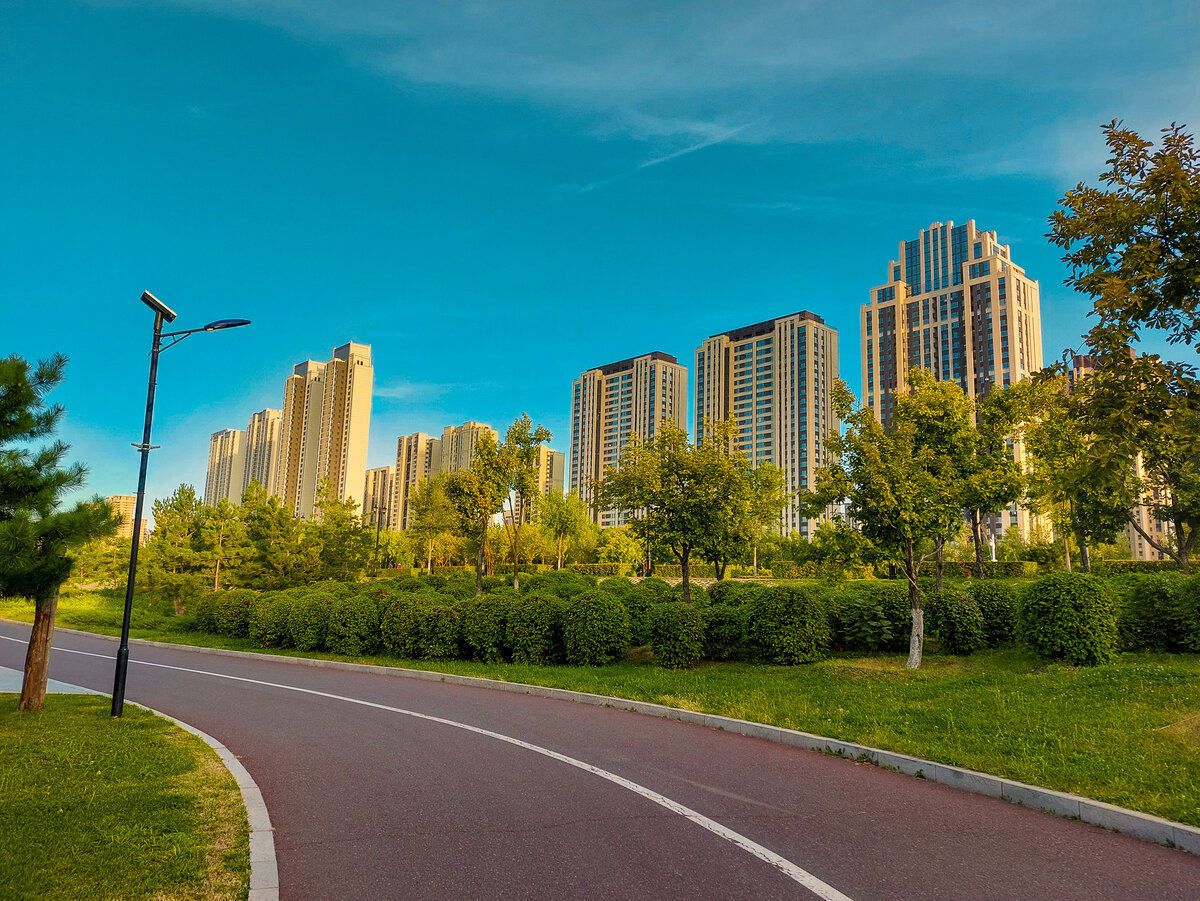 Вход в парк Harbin Music Park