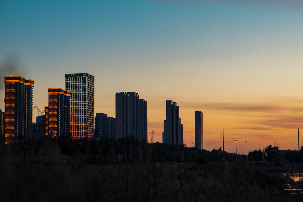Вечер в Harbin Music Park