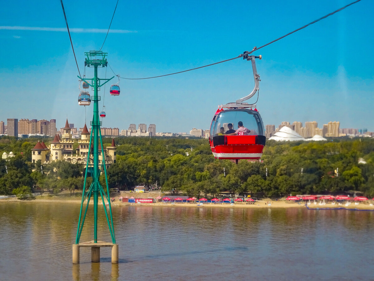 Станция канатной дороги в Харбине