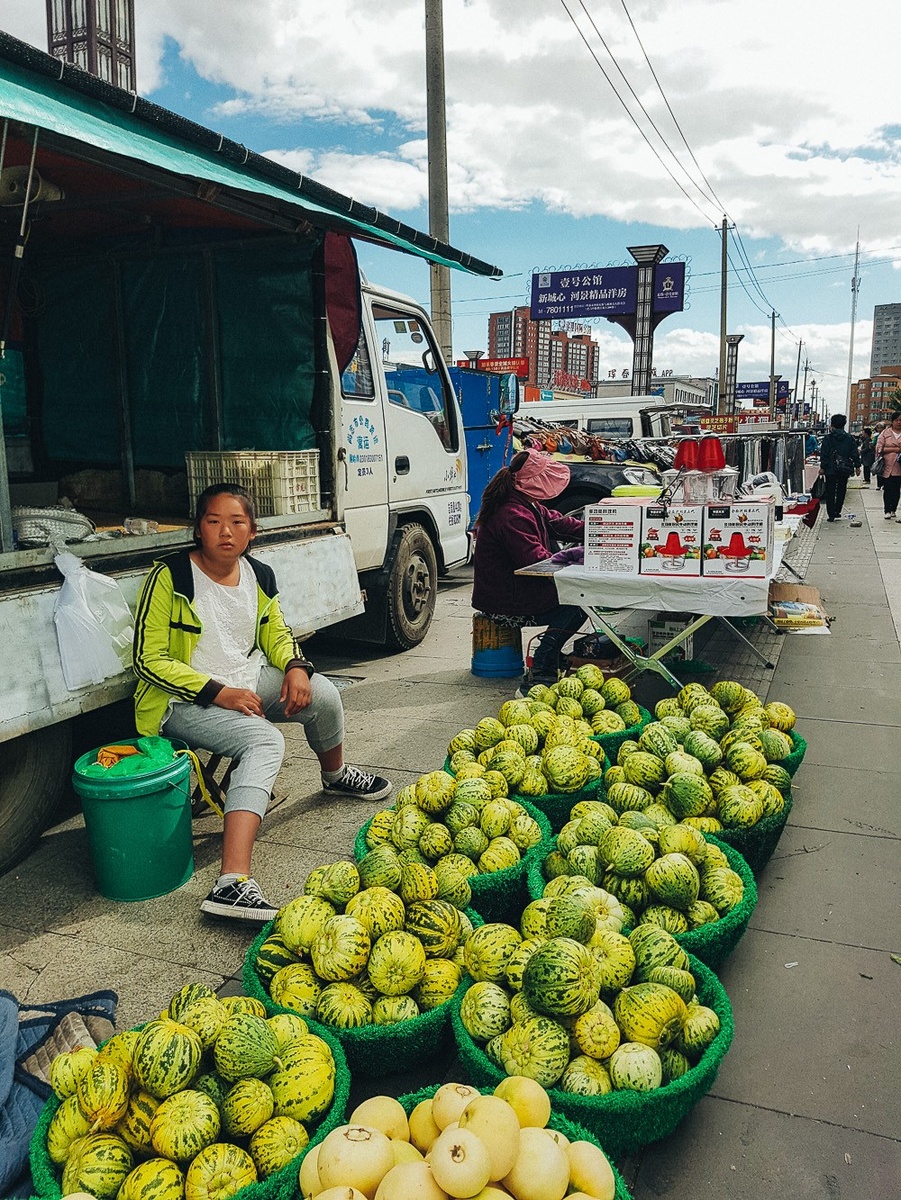 Улицы китайского города