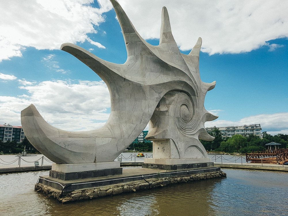 Река в парке Хуньчуня