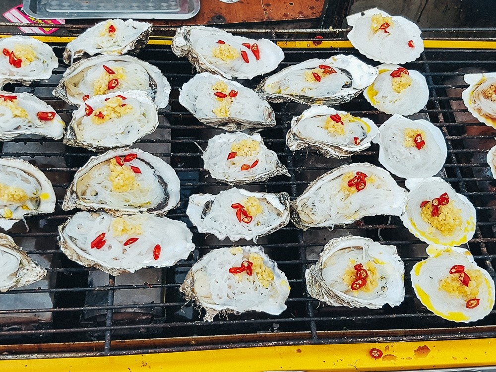 Шашлыки на улицах Китая