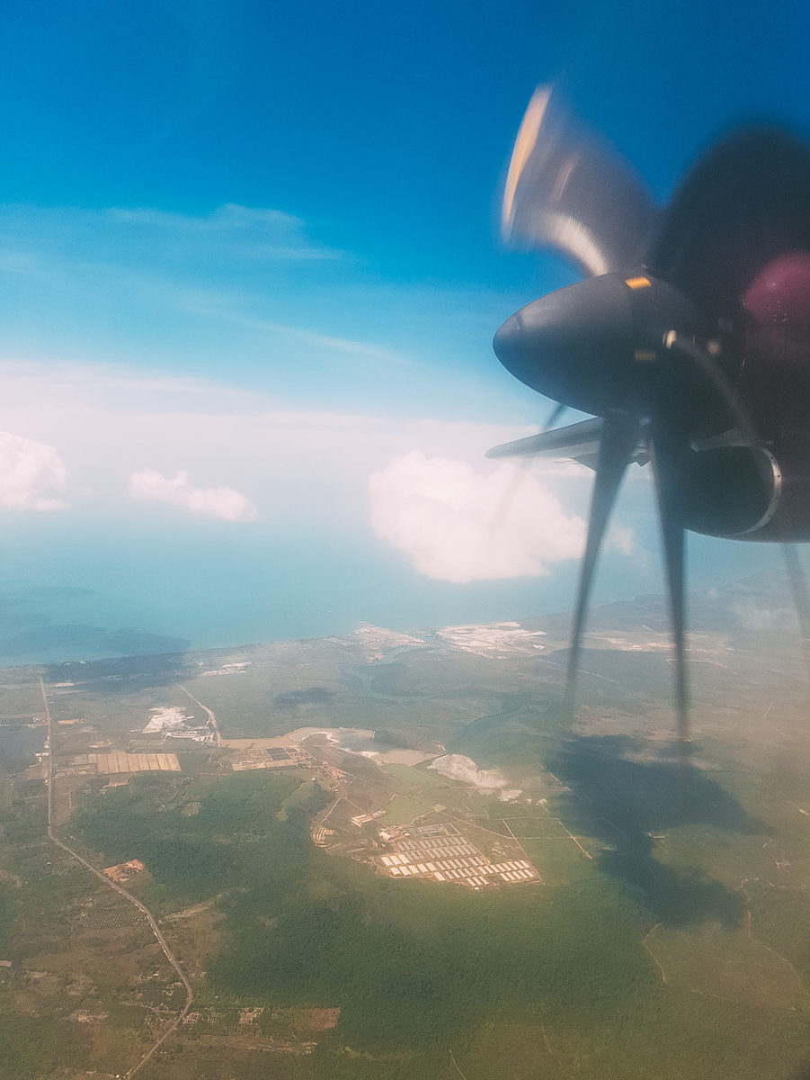 Салон самолета Cambodia Angkor Air