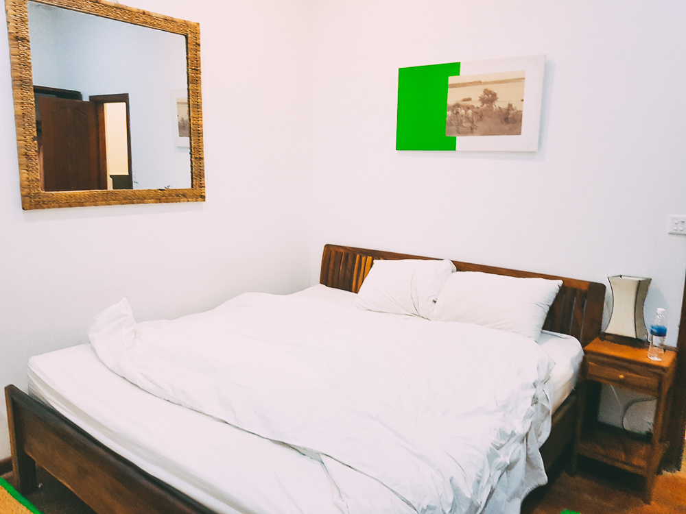 Номер в Sok San Beach Resort с кроватью