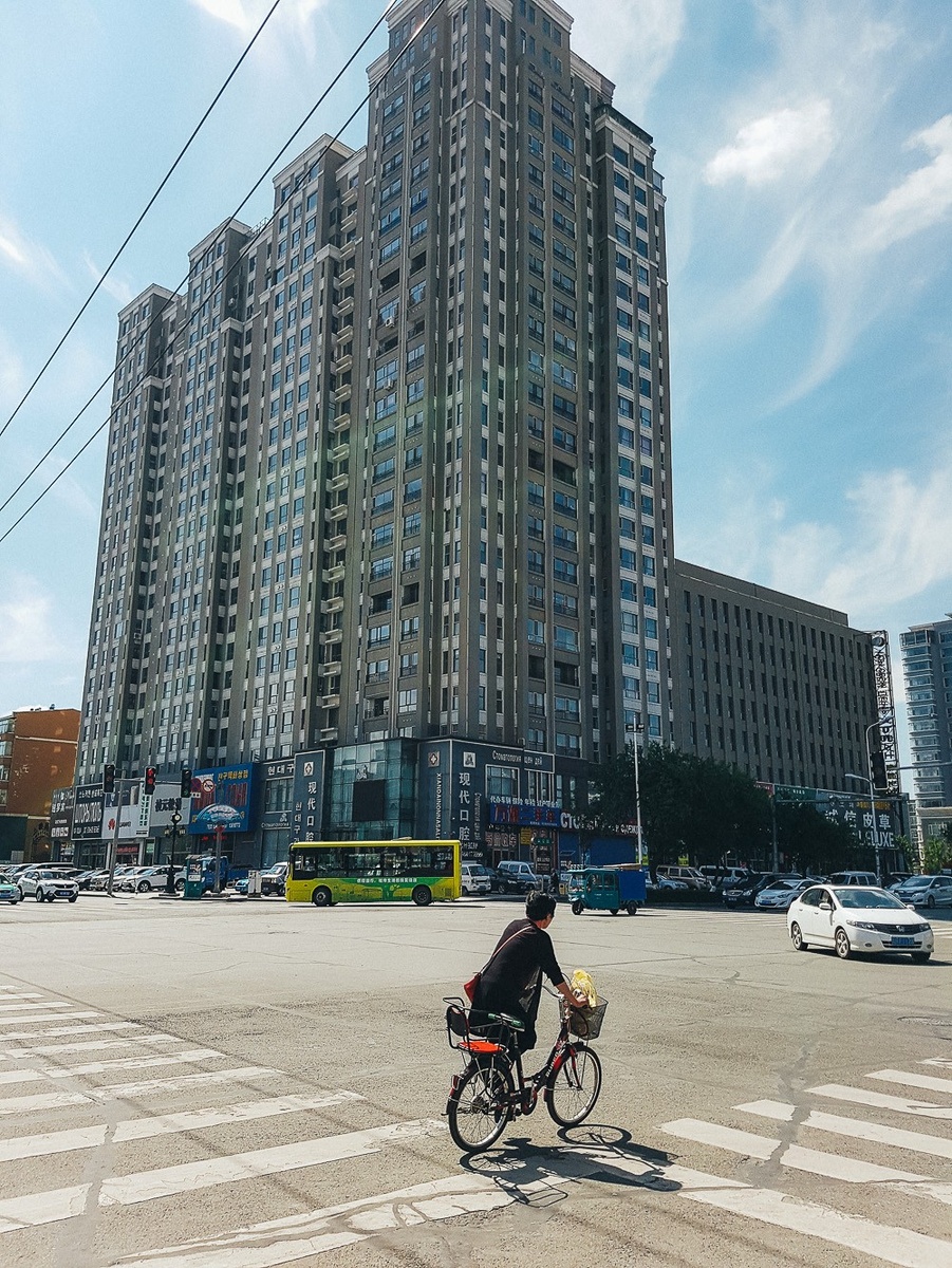 Сувенирные лавки в китайском городе