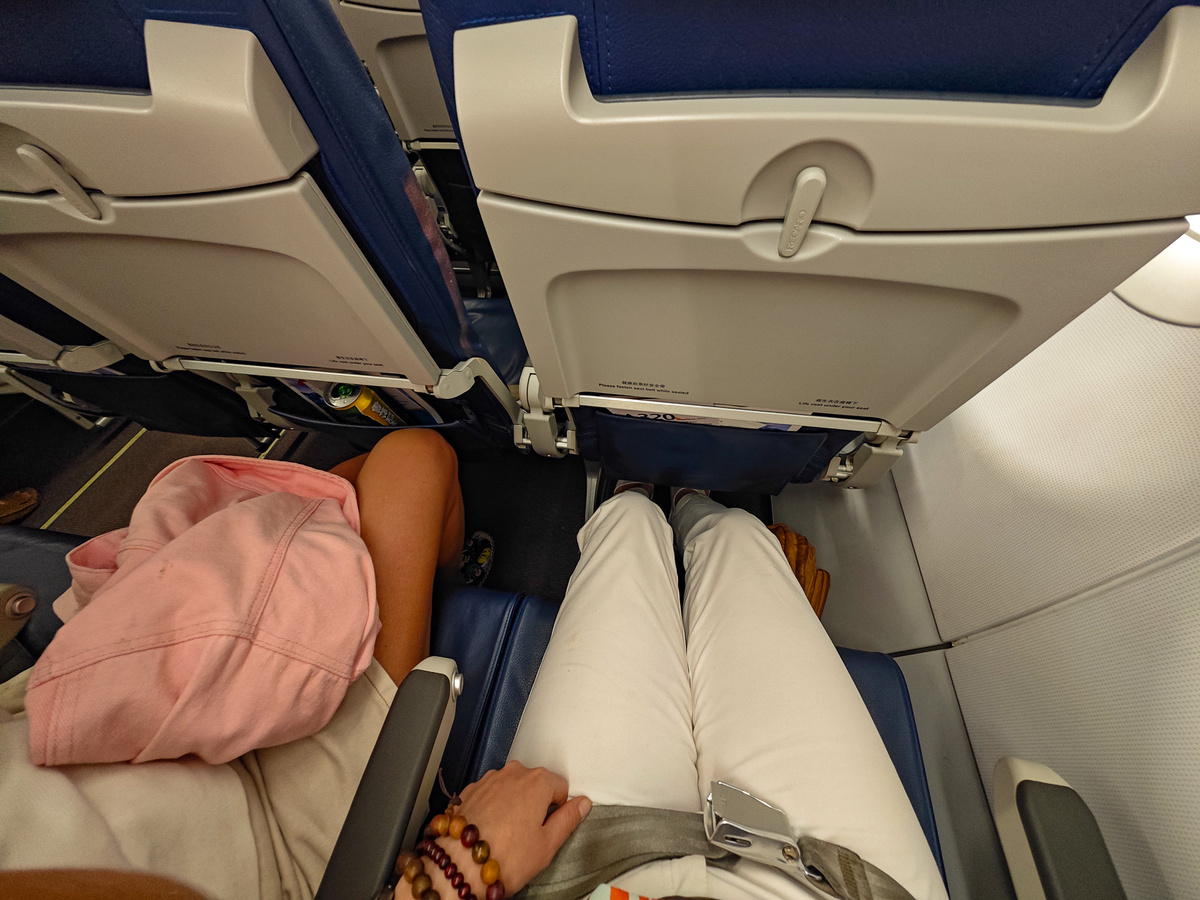 Салон самолета Airbus 320