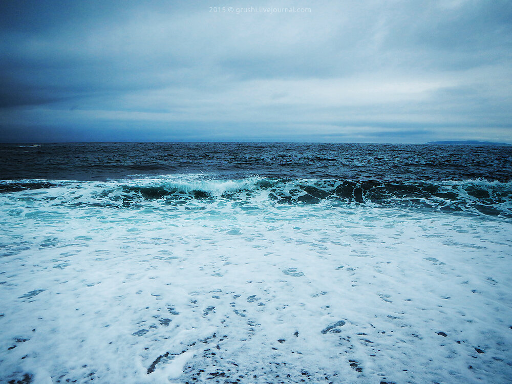Хмурая погода на Краббе