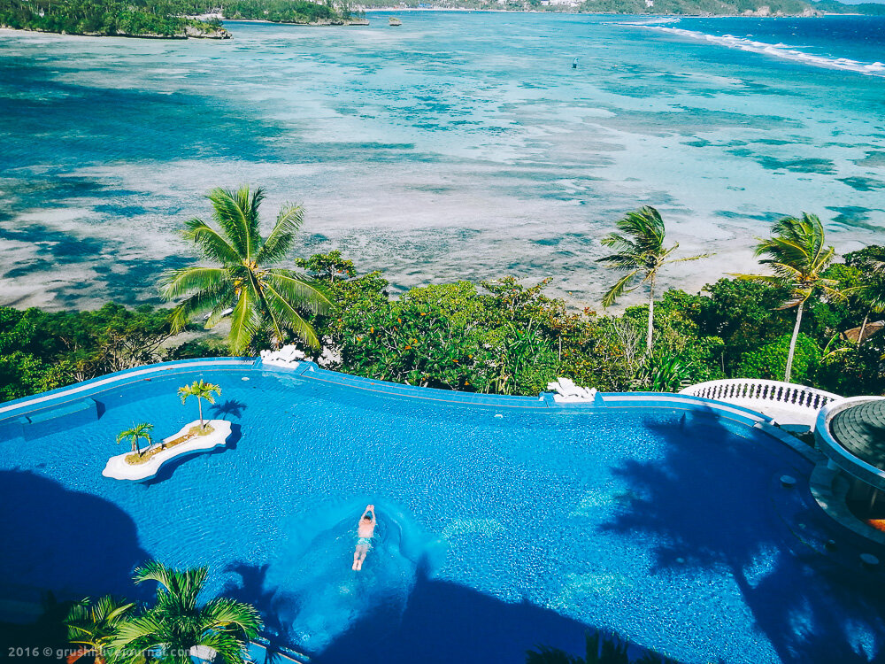 Карта территории отеля Lingganay Boracay