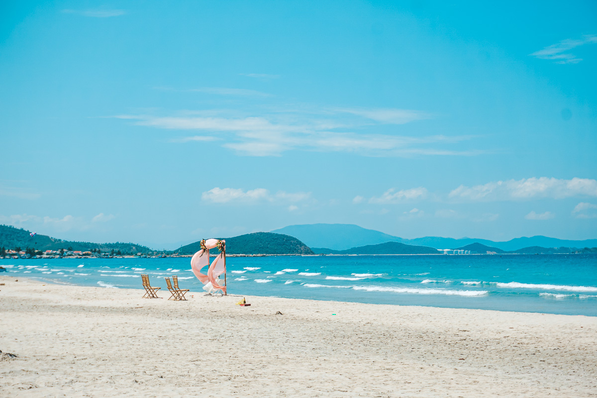 Пейзаж пляжа Jangle Beach