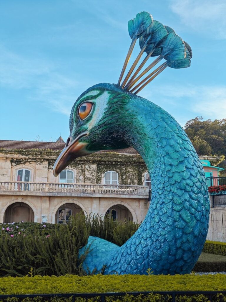Клумбы и архитектура Ba Na Hills