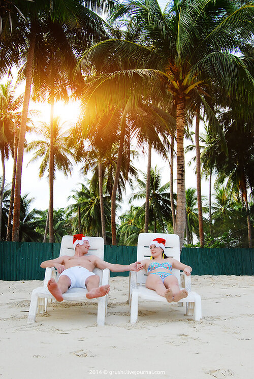 Отдых на пляже Tri Trang