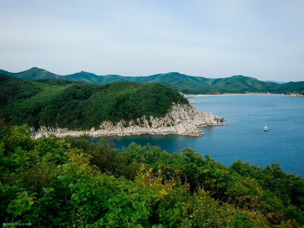 Бирюзовое море Приморье