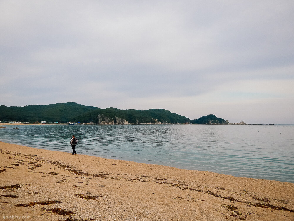 Закат на море Приморье