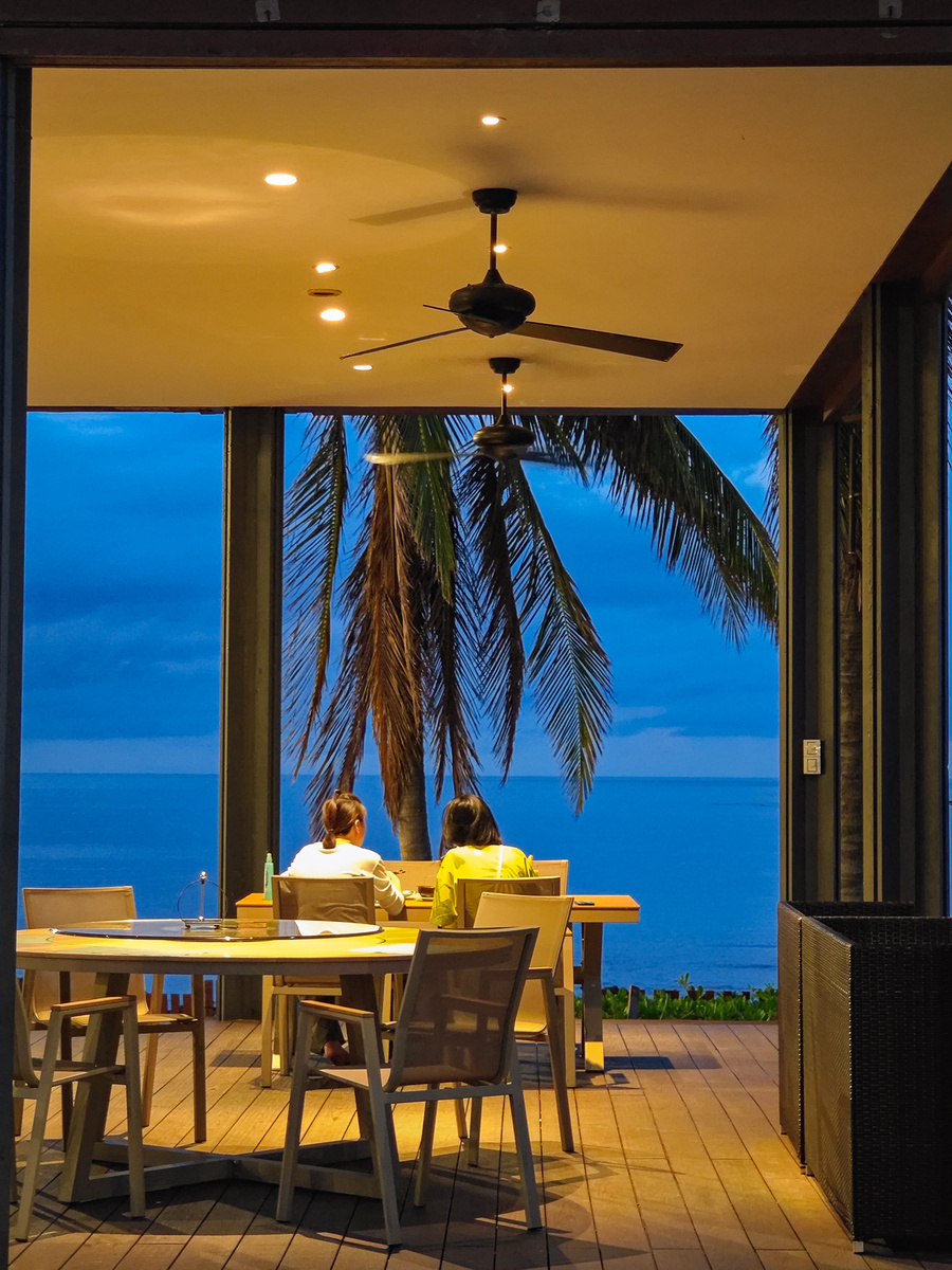 Морепродукты в ресторане Ocean Front Pavilion