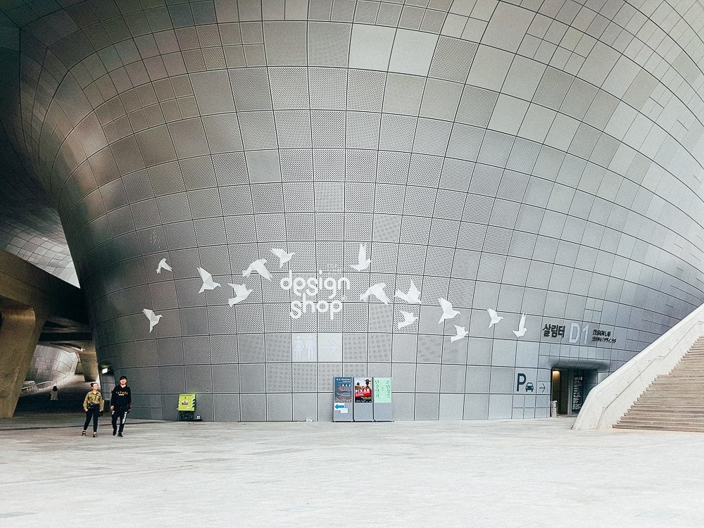 Внешний вид Dongdaemun Design Plaza