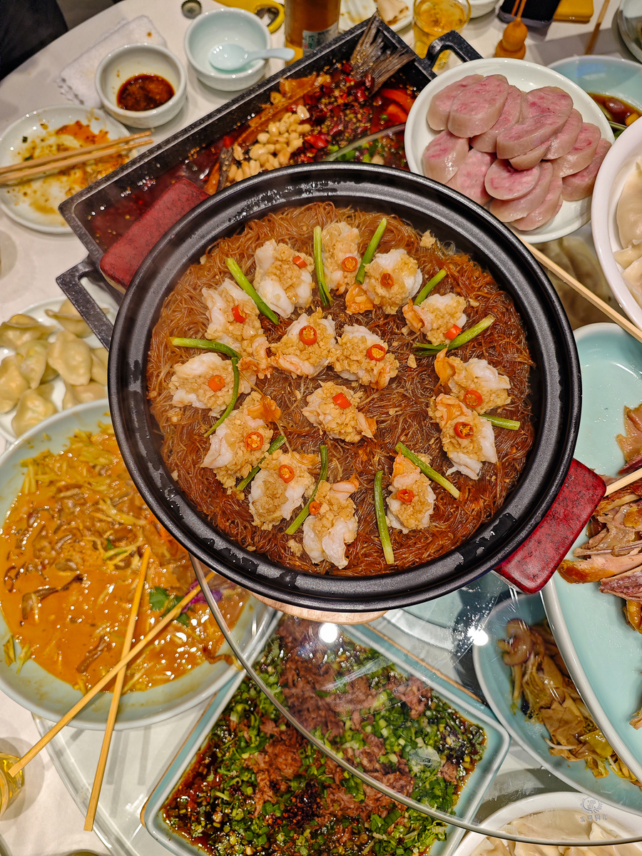 Пельмени цзяоцзы в ресторане Wang Houyuan