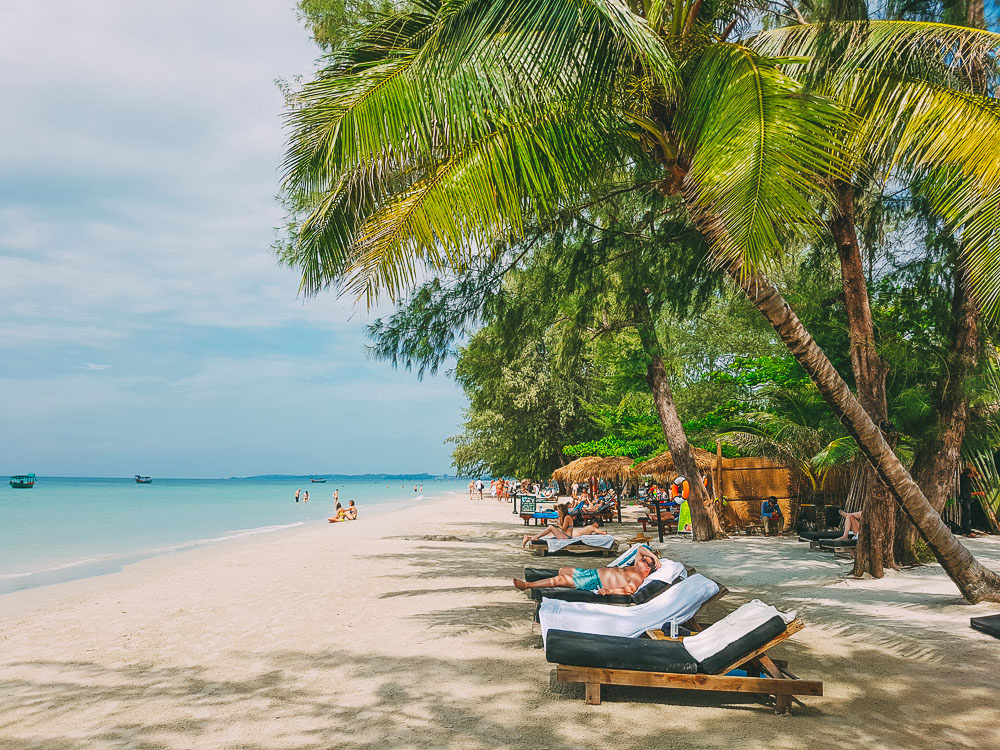 Otres Beach - природа и море