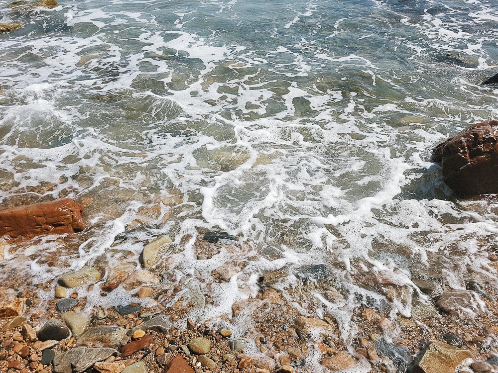 Вид на море с высоты во Владивостоке